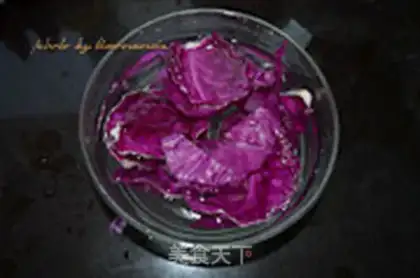 Make A purple egg egg salad step 2