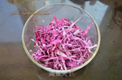 Make A purple egg egg salad step 3