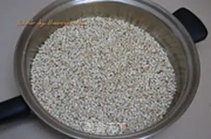 Make Red bean rice step 2