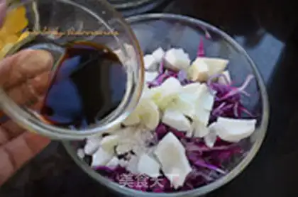 Make A purple egg egg salad step 6