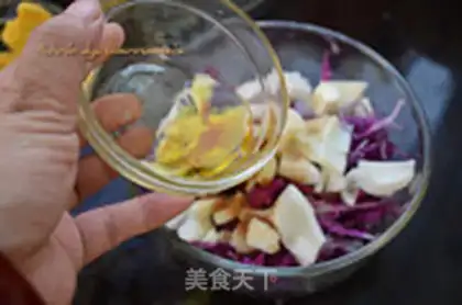 Make A purple egg egg salad step 7