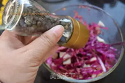 Make A purple egg egg salad step 8