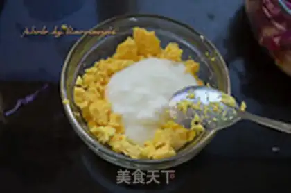Make A purple egg egg salad step 9