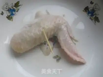 Make Honey chicken wings step 2