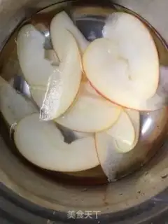 Make Milky-fruit mud apple pie step 2