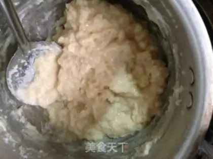 Make Milky-fruit mud apple pie step 3