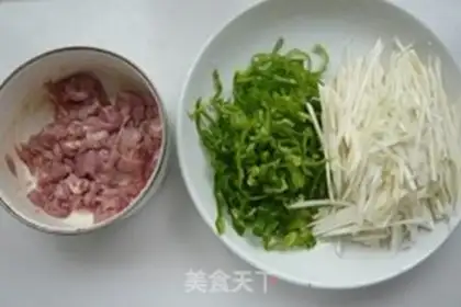 Make Cold noodles step 1
