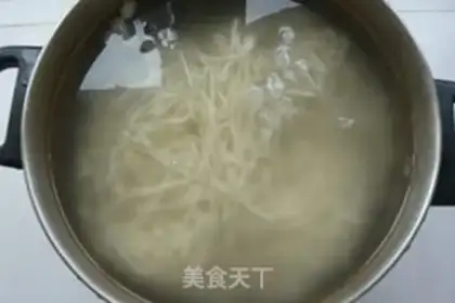 Make Cold noodles step 2