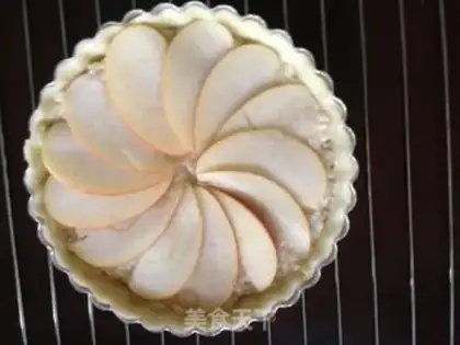 Make Milky-fruit mud apple pie step 8