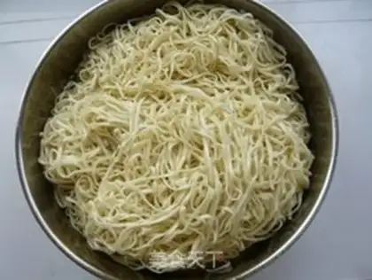 Make Cold noodles step 5