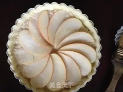 Make Milky-fruit mud apple pie step 9