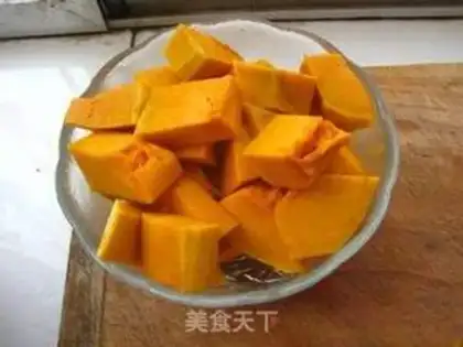 Make Pumpkin porridge step 3