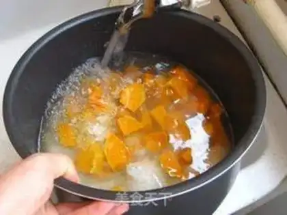 Make Pumpkin porridge step 5