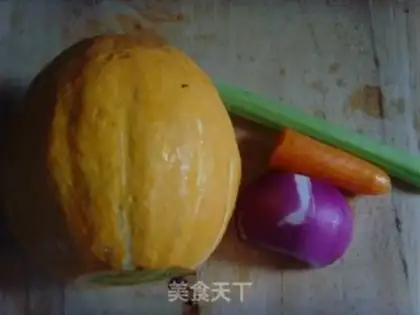 Make Pumpkin vegetable soup step 0