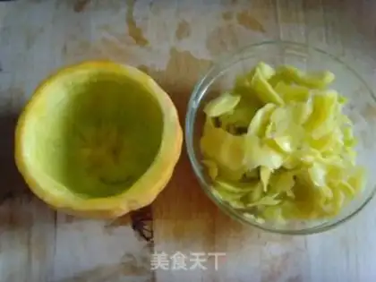 Make Pumpkin vegetable soup step 1