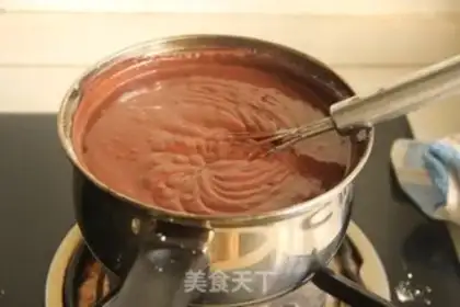Make Chocolate ice cream step 4
