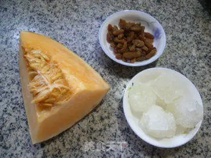 Make Silver ears of raisins and raisins step 1