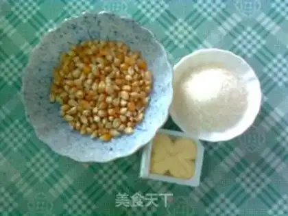 Make Caramel milk and popcorn step 0