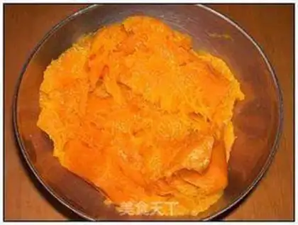 Make Pumpkin-tree-bread step 1