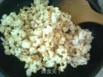 Make Caramel milk and popcorn step 7