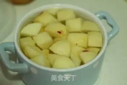 Make Black pepper apple beef step 9