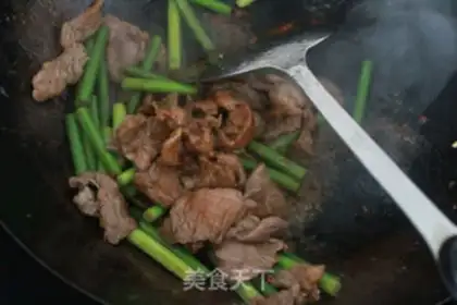 Make Garlic fried meat step 5