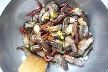 Make Clear the lobster step 4