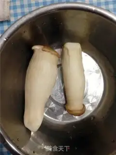 Make Pyramid fried abalone mushrooms step 0