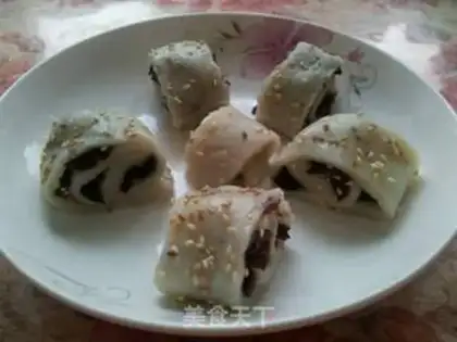 Make Donkey rolls step 6