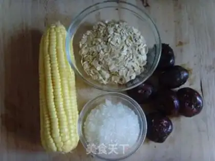 Make Cracker corn oatmeal step 0
