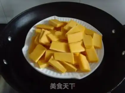 Make Coconut pumpkin step 1