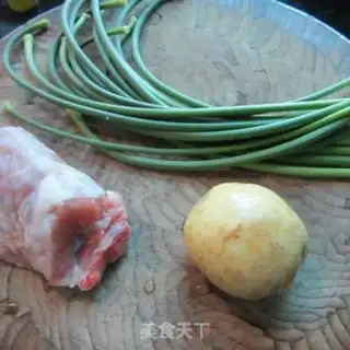 Make Potato garlic step 0