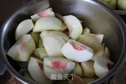 Make Healthy peach cans step 1