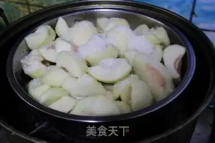Make Healthy peach cans step 3