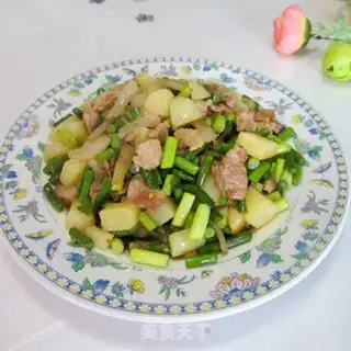 Make Potato garlic step 7