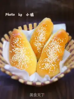 Make Sesame cream rolls step 23