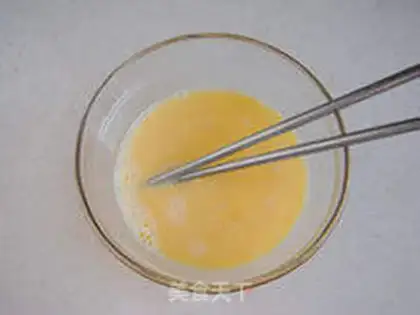 Make Shrimp ham cake step 2