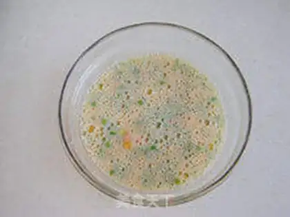 Make Shrimp ham cake step 5