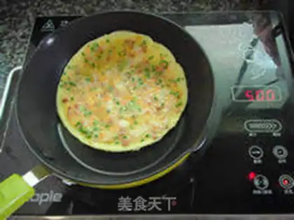 Make Shrimp ham cake step 8