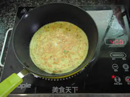 Make Shrimp ham cake step 9