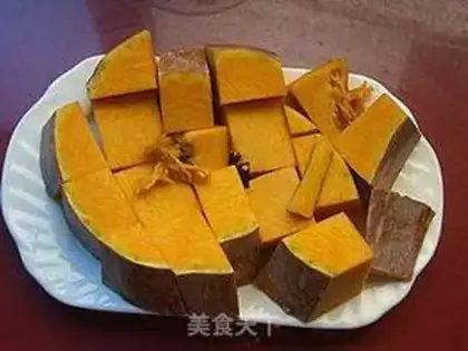 Make Pumpkin porridge step 2