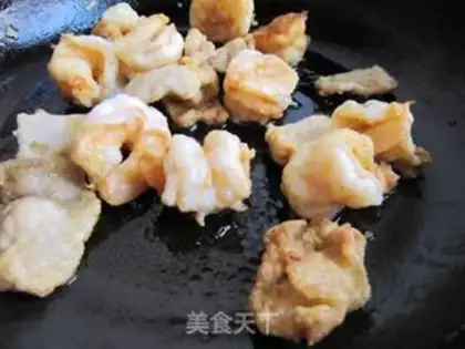 Make The seafood family step 16