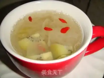 Make ♪ ♪ The silver ear soup ♪ step 8
