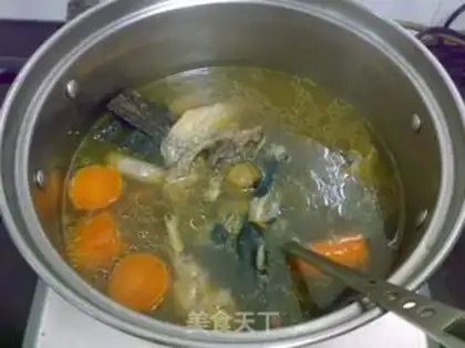 Make Chicken soup for the twilight step 6