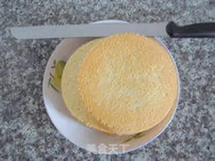 Make Potato mousse cake step 1