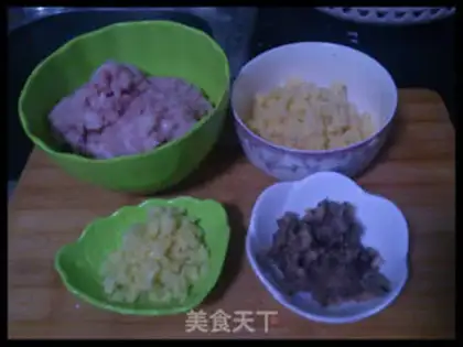 Make The rice pearls step 2