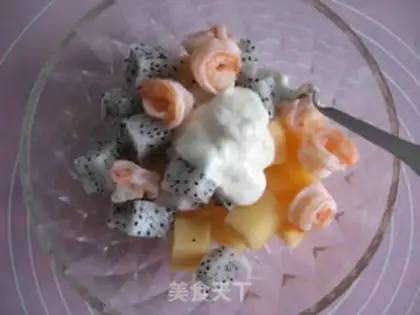 Make Shrimp fruit salad step 6