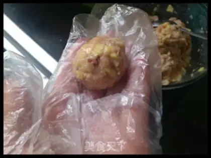 Make The rice pearls step 7