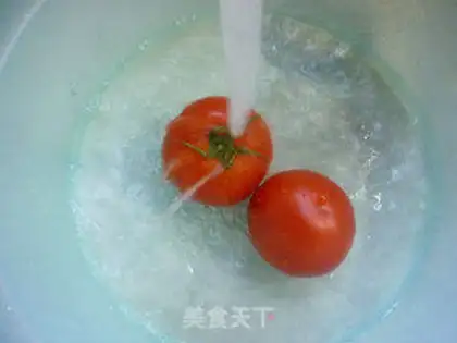 Make Eggs and tomatoes and broccoli step 4