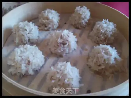 Make The rice pearls step 13